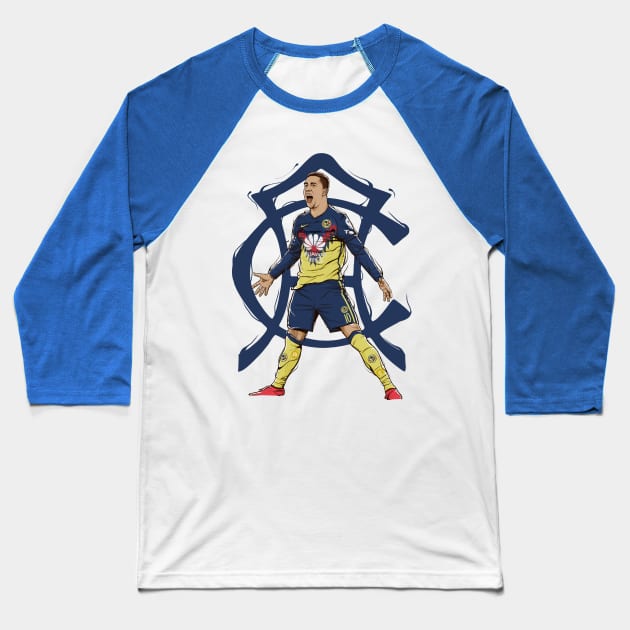 Cecilio Dominguez Gol Baseball T-Shirt by akyanyme